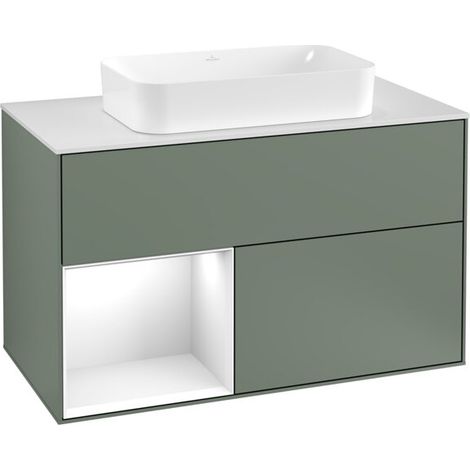 Villeroy & Boch G241GFGM Meuble sous-lavabo Finion G24 (1/2)