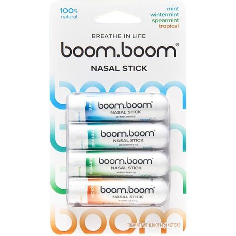 Inhalateur nasal d'aromathérapie Cujmh. lot de 4 bâtonnets d'huile essentielle pour soulager le stress. lavande (1/4)