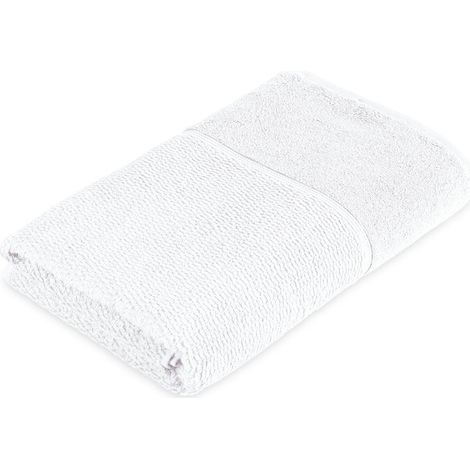 Drap de Douche 100% Coton, Blanc (Snow), 67 x 140 cm (1/5)