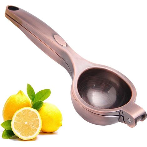 Citron Centrifugeuse/Presse Citron/agrumes en acier inoxydable Appuyez sur Cuivre Antique (1/5)