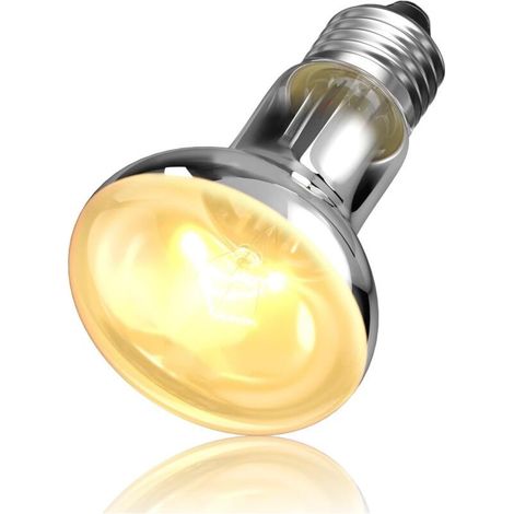E27 lampe chauffante terrarium, 80W UVA UVB ampoule chauffante terrarium,220-240V lampe chauffante poussin, graduable lampe tortue Ampoule Reptile Aquarium pour Habitat Animaux-1pack [Classe énergétiq (1/4)