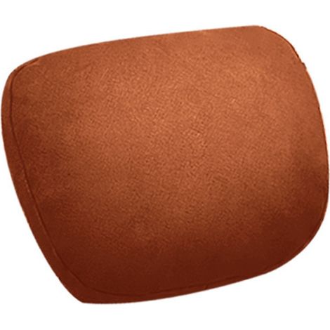 1 coussin d'appui-tête pour siège auto, coussin de protection cervicale, décoration intérieure de voiture, dimensions approximatives : 30 x 19 x 7,5 cm (1/5)