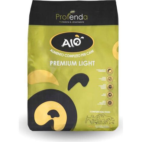 Ajo Crocchette per Cani Adulti Light 4kg Controllo Peso Omega 3 6 (1/3)