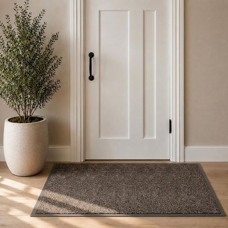 Tapis anti-salissure Future 90 x 150 cm taupe