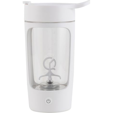 Automatischer Mixbecher 650 ml, tragbar, Freizeit, Typ-C-Hochgeschwindigkeitsmotor, 1200-mAh-Licht, intelligenter Mixbecher (Weiß)