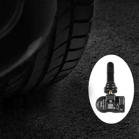 Capteur MX programmable pour voiture 433 MHz/315 MHz 2 en 1 compatible avec Autel TS408, TS508 et ITS600. Capteur de pression des pneus PMS universel et modifiable. (1/4)