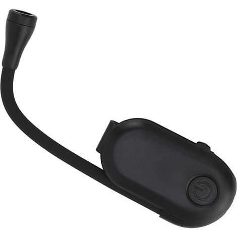 Miniatur-Leselampe 3W 400mAh 5V 1A 3-farbig, verstellbarer Arm, stufenlos dimmbar, Leseklemme für Bücherliebhaber (1/5)