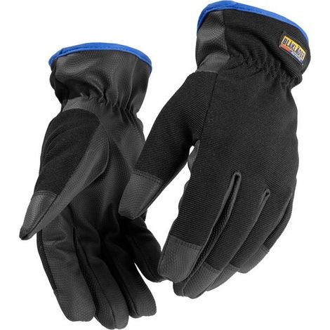 Gants de travail blaklader 22663944 imperméables doigts renforcés