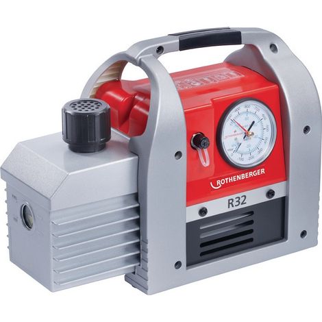 Pompe à vide ROAIRVAC R32 6.0 débit 170 l/min 17.3 kg 220-240 V ROTHENBERGER