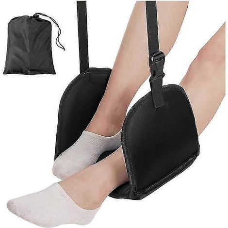 Repose-pieds d'avion ajustable pour se détendre au bureau pendant les voyages - Repose-pieds sous le bureau (1/5)
