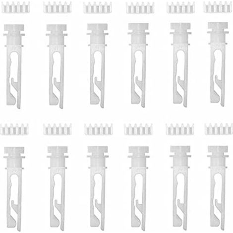 Poulie pour stores verticaux, kit de 12 engrenages, pièces de rechange pour poulies, pièces d'usure pour persiennes verticales