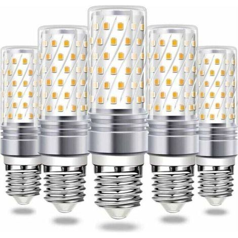 LED-Maiskolbenlampe E27, 16 W, 6000 K warmweiß, 900 lm, helle Pendelleuchte (230 V), 360°-LED-Abstrahlwinkel, 5er-Pack (1/4)