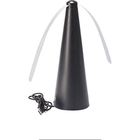 Ventilateur Anti-Mouche, Lot de 2 répulsifs Anti-moustiques sans Utiliser de Produits Chimiques, pour éloigner les mouches et les insectes de la nourriture, pour Camping Salle à Manger Jardin (1/2)