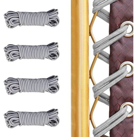 4 piezas de cordón de repuesto, 4 cordones elásticos, para sillón reclinable plegable (1/5)