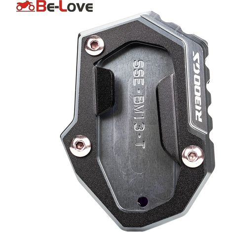 (Gris - R1300GS) Compatible avec BMW R1300GS R 1300 GS R 1300GS 2024 + Accessoires : béquille latérale, extension, support, porte-clés maxpower (1/4)