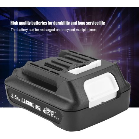12V 2500mAh Lithium-Ionen-Akku für Makita BL1012B Werkzeuge - Ersatzzubehör