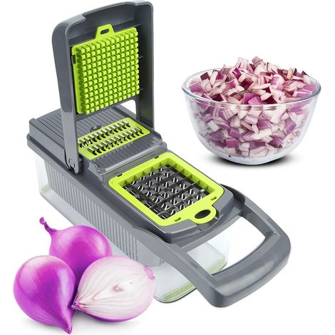 Coupe-pommes de terre manuel, éplucheur de légumes et fruits, râpe à carottes, coupe-dés, outils de cuisine (1/5)