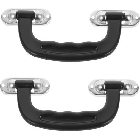 Asa de repuesto de plástico de 2 piezas para maleta, asa antideslizante resistente para equipaje, accesorio para bolso (1/5)