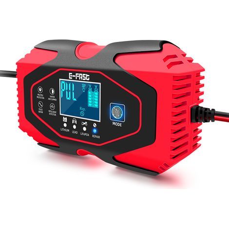 Lithium battery charger, car and motorcycle battery charger, lead-acid charger (1/5)