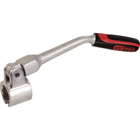 Kstools – Levier articulé à douille 22 mm 240 mm – Sondes lambda pour accès difficile – Chrome vanadium – Outil du mécanicien professionnel (1/7)