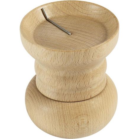 Kuchenprofi Nürnberg Lebkuchenform, Buchenholz, Durchmesser 7 cm