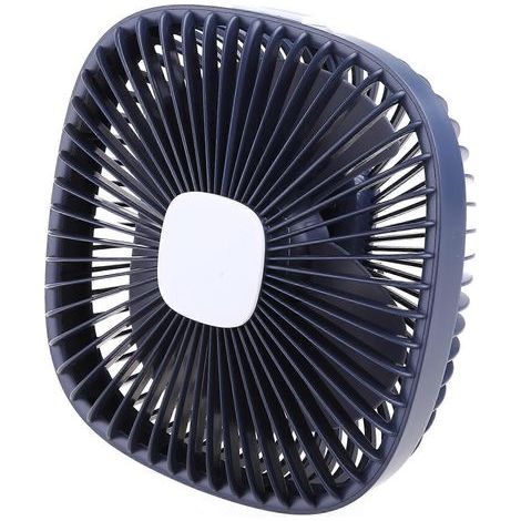 Ventilateur de camping, ventilateur de bureau avec lampe LED, ventilateur mural, mini ventilateur portable, batterie 4000 mAh (1/4)