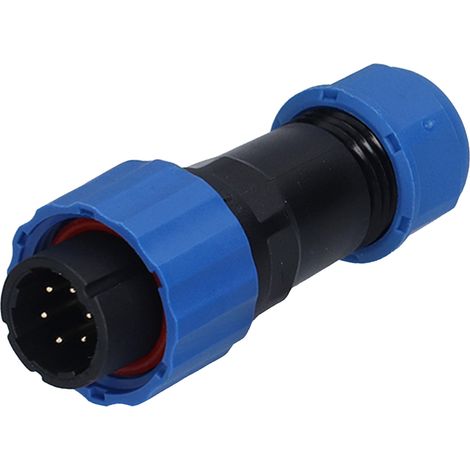 Connecteur étanche IP68 pour avion, prise à bride SP16, fiche mâle et femelle, raccord étanche 6 broches (250V 5A) (1/5)