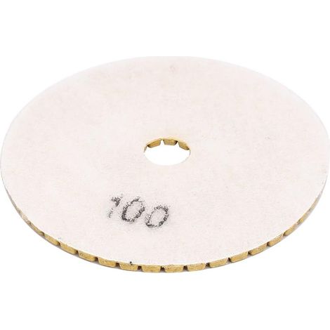 Couronne 100 4-Zoll-Diamant-Nass-Polierscheibe pour Granitbetonmarmor (1/4)