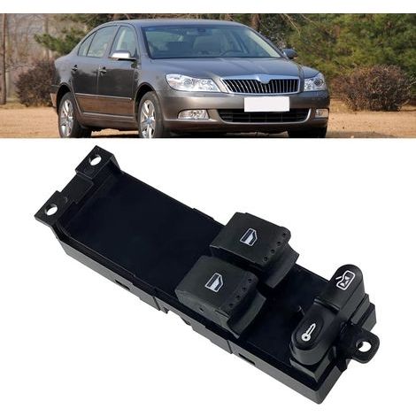 Interruptor de control de ventanas, botón de elevación de ventanas eléctricas para A3 Bora Golf Leon Fabia Octavia 1J3959857 (1/5)