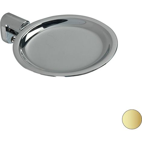STILHAUS Hashi porta sapone in metallo a parete oro opaco codice prod: 000HS09M18
