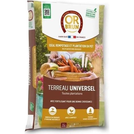 Terreau universel - OR BRUN - OBRTUNI35N - 35 L