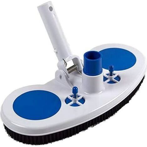 Tête de Balai aspirateur Piscine,Brosse de Sol Poils nettoyant Piscine Aspiration Piscine tête daspiration Piscine Outil de Nettoyage Balai Bain à remous (1/5)