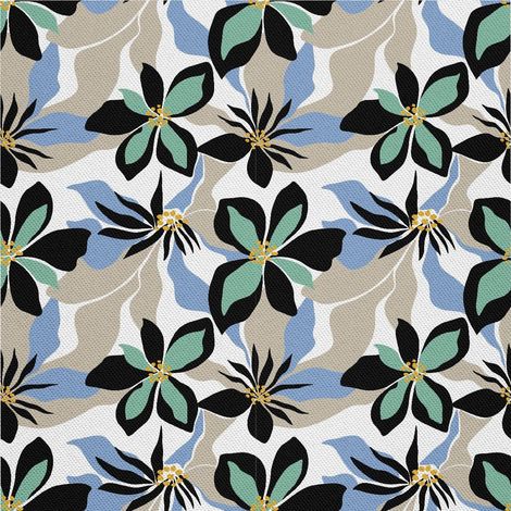 Décoration d'extérieur Oxford - Motif abstrait tropische Blumen (1/5)