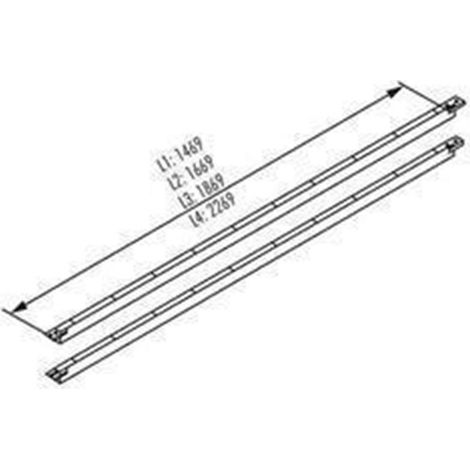 Naber Quertraverse, L 1670 mm (1/2)