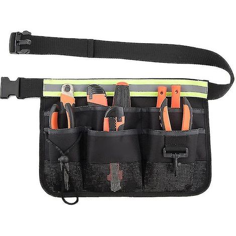 Sacoche de ceinture à outils de jardinage multipoches ajustable (1/5)