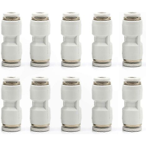 10 Stück PTFE-Teflon-Schlauchverbinder für 3D-Drucker, AMS-kompatible Filamentverbinder, 3D-Druckerzubehör (1/5)