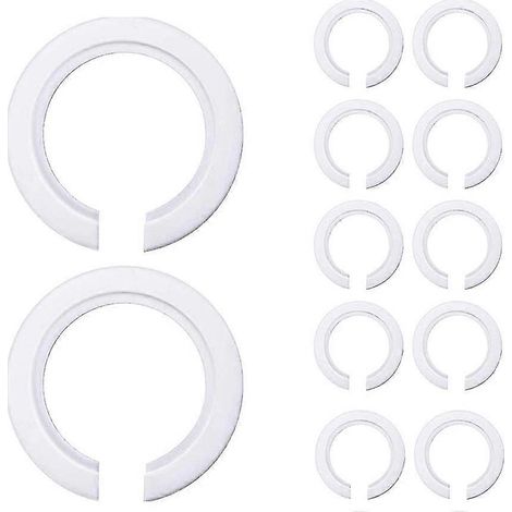 12 abat-jour, adaptateur de douille E27 vers E14, bague de réduction pour abat-jour à visser (1/5)