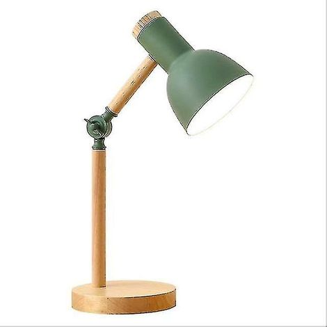 Lampe de table nordique, lampe de chevet pour chambre d'enfant, lampe de lecture pour bureau ou étude, lampe de bureau réglable, Europe (1/2)