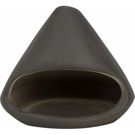 Räuchergefäß mit Ständer, Halter für Räucherkegel und -stäbchen, Räucherschale, Räuchergefäß mit Ständer – schwarz (1/5)