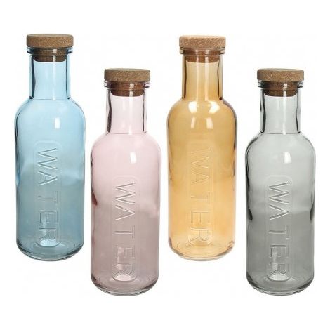 BOTELLA VIDRIO 1 L. POP TAPON CORCHO - EHLIS