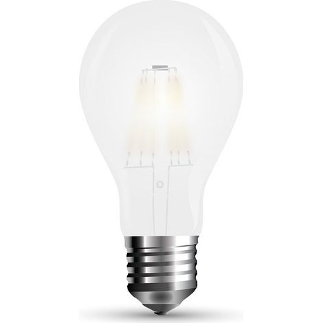 LAMPADINA LED - 10W FILAMENTO E27 A67 OPACO BIANCO 6400K                                                 - Luce FREDDA (1/3)
