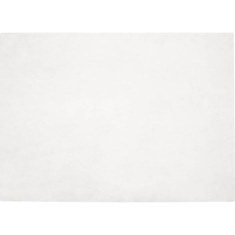 Tappeto antiscivolo in sintetica di coniglio OLITE Bianco vidaXL