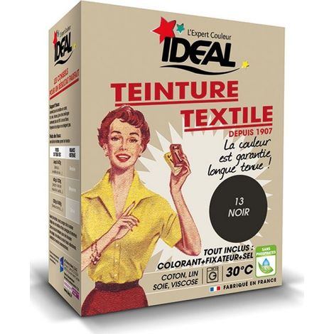 Tinte Negra Caja 350g Textil - Ideal