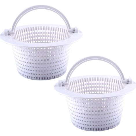 Lot de 2 paniers de rechange pour écumeurs de piscine hors sol-AquaForge (1/5)