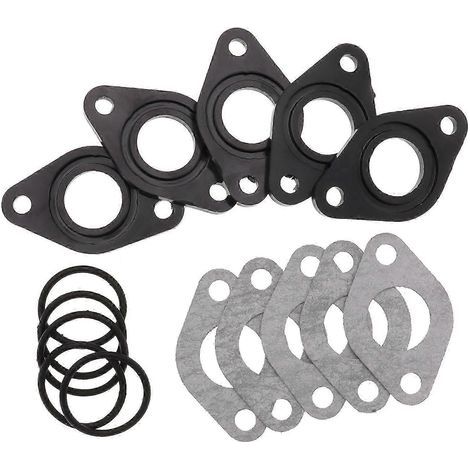 Lot de 5 joints d'étanchéité de collecteur d'admission de carburateur de 20 mm pour moteurs chinois 50cc et 70cc (Xr, SSR, KLX, CRF, Dirt Pit Bike). (1/5)