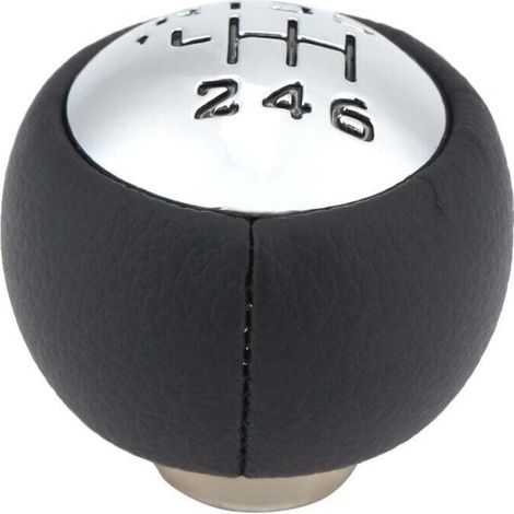 Pommeau Levier Vitesse. Pommeau de Vitesse 6 Vitesses. Boule de Vitesse. Tête de Levier de Vitesse Manuelle de Remplacement pour 307 308 3008 407 5008 807 C3 C4 C8 (1/4)