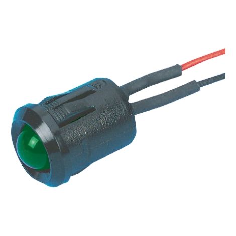 Voyant LED lumineux Vert RS PRO, dia. 12mm, 24V c.c. ( Prix pour 1 )