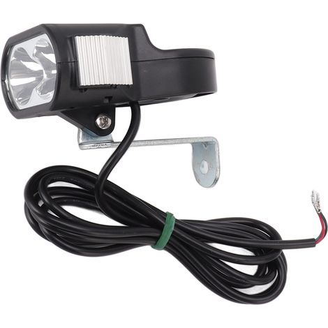 Superheller LED-Fahrradscheinwerfer, 24–60 V, mit Warnhupe, für Nachtfahrten, 5 W (1/5)