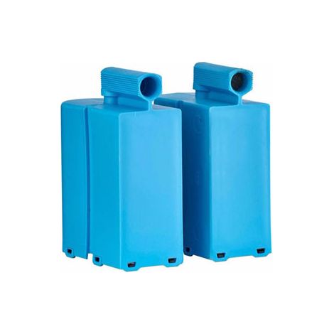 Cassettes anticalcaires TYPE A – Pack de 2 – Compatibles centrales vapeur – Garantie 10 ans – Système anti-tartre – Couleur bleue – Domena
