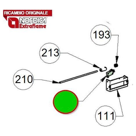 EXTRAFLAME - 002000538 - Microinterruttore con levetta (1/2)